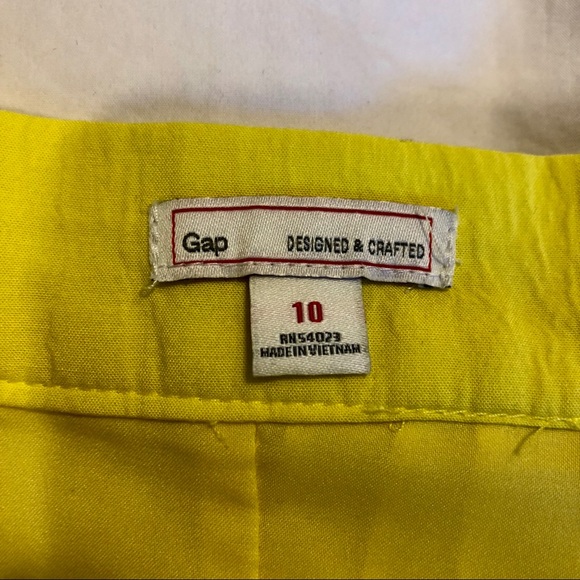 Gap bright yellow skirt - Picture 4 of 5